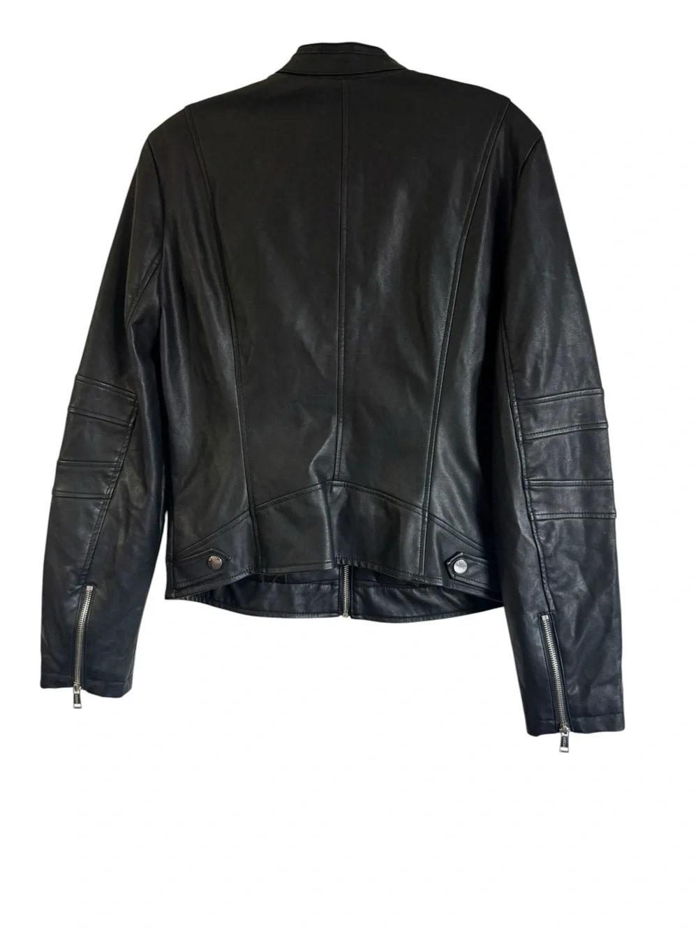 Guess black faux